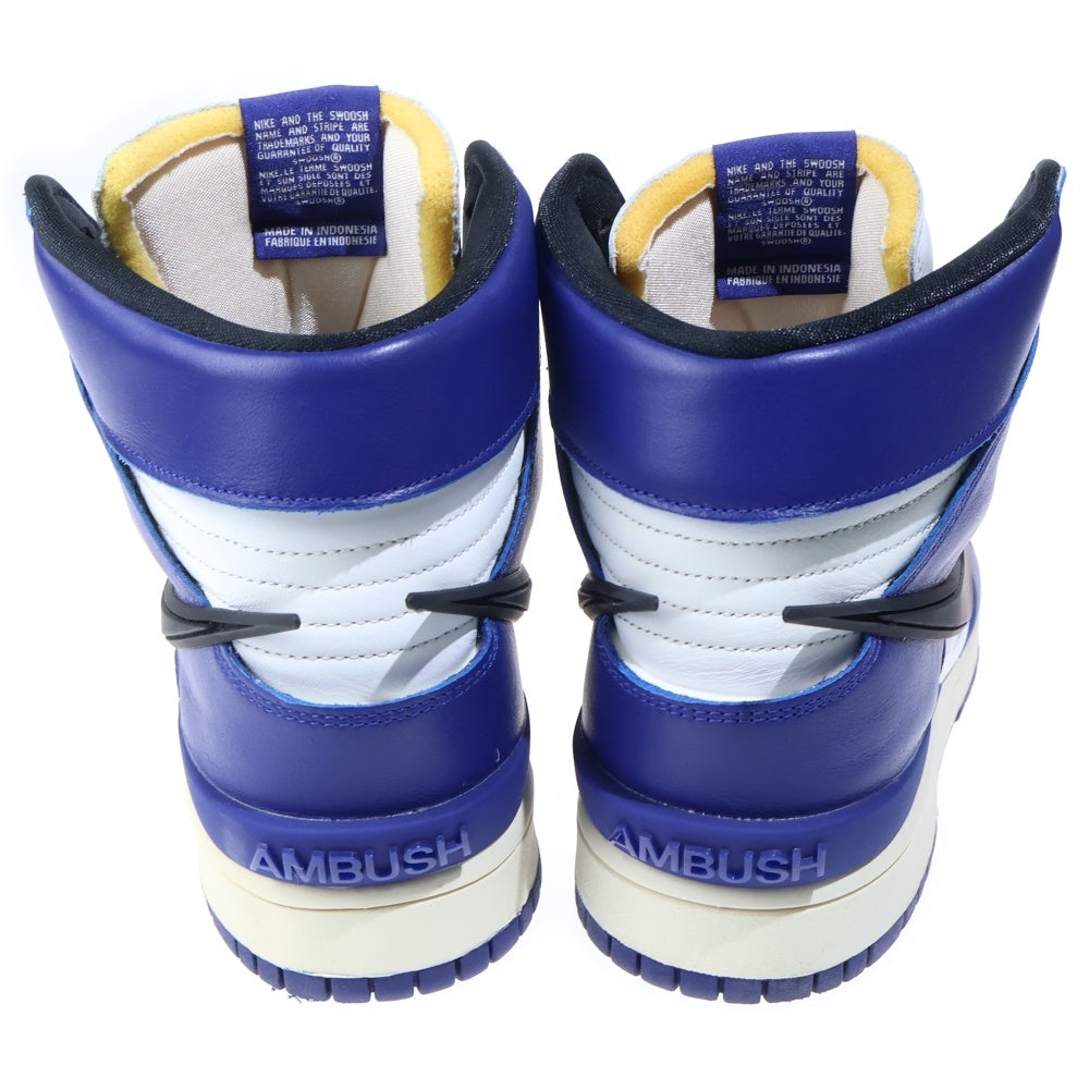 NIKE(ナイキ) ×AMBUSH DUNK HIGH DEEP ROYAL アンブッシュ ダンク ディープロイヤル ハイカットスニーカー ブルー/ホワイト US13/31cm CU7544-400