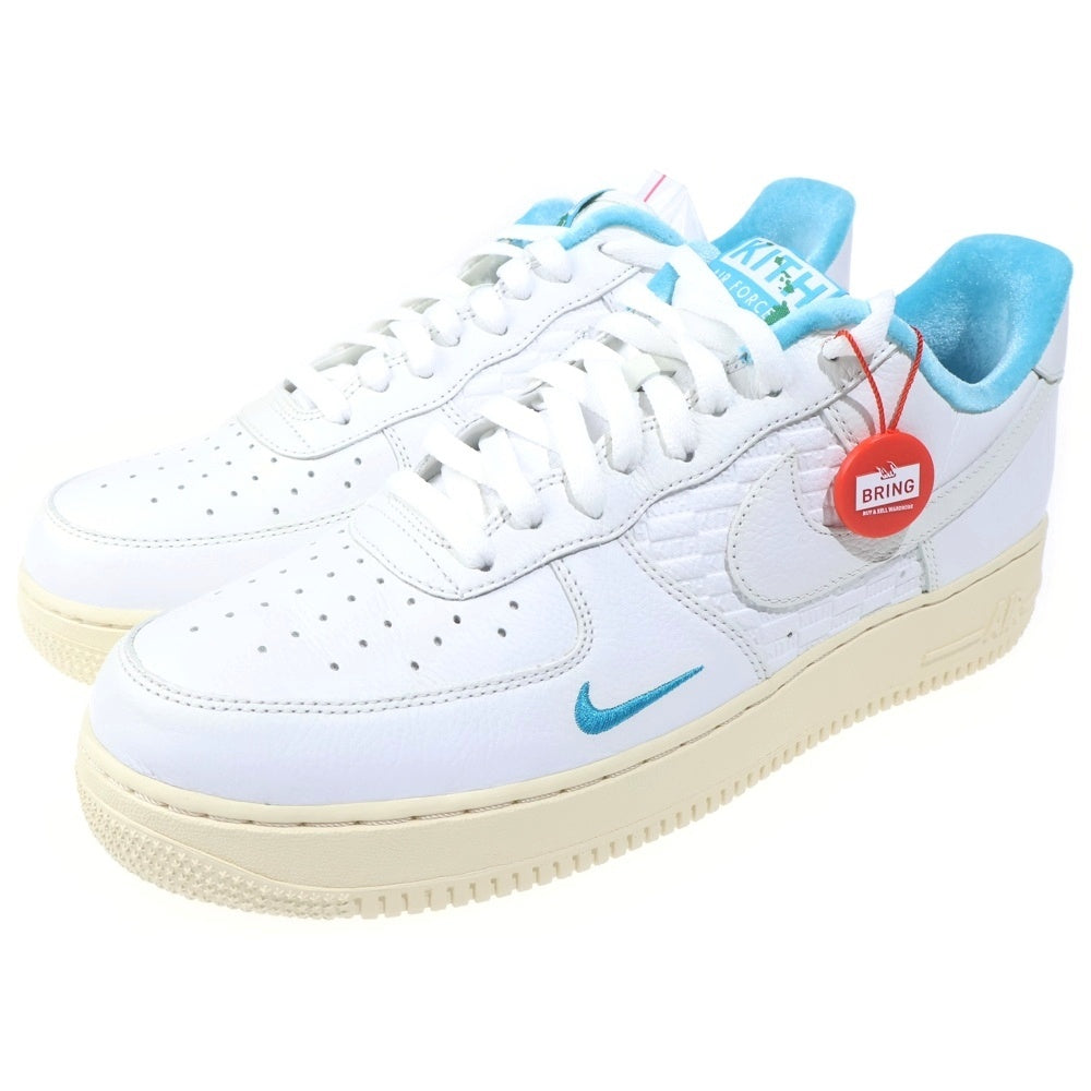 NIKE(ナイキ) ×KITH AIR FORCE 1 LOW HAWAII キス エアフォース1 ハワイ ローカットスニーカー ホワイト/ブルー US12/30cm DC9555-100