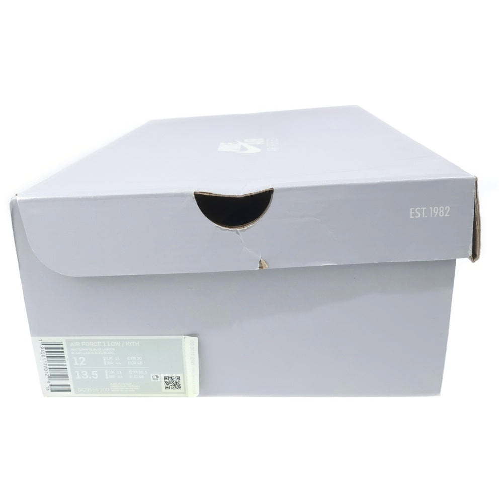 NIKE(ナイキ) ×KITH AIR FORCE 1 LOW HAWAII キス エアフォース1 ハワイ ローカットスニーカー ホワイト/ブルー US12/30cm DC9555-100