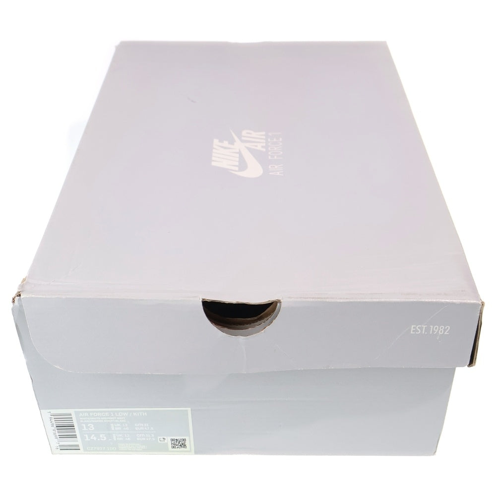 NIKE(ナイキ) ×KITH AIR FORCE 1 LOW FRANCE キス エアフォース1 フランス ローカットスニーカー ホワイト US13/31cm CZ7927-100