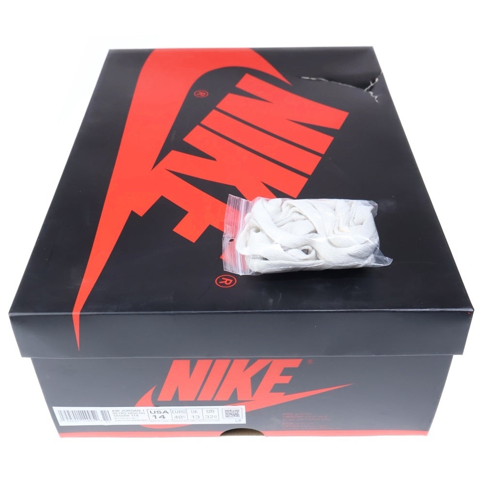 NIKE(ナイキ) AIR JORDAN1 RETRO HIGH OG VOLT GOLD エアジョーダン1 ハイカットスニーカー ボルトゴールド イエロー/ホワイト US14/32cm 555088-118