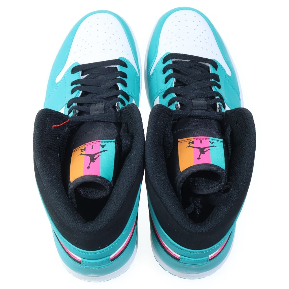 NIKE(ナイキ) AIR JORDAN 1 MID SOUTH BEACH エアジョーダン1 サウスビーチ ミッドカットスニーカー ホワイト/ブルー US13/31cm 852542-306