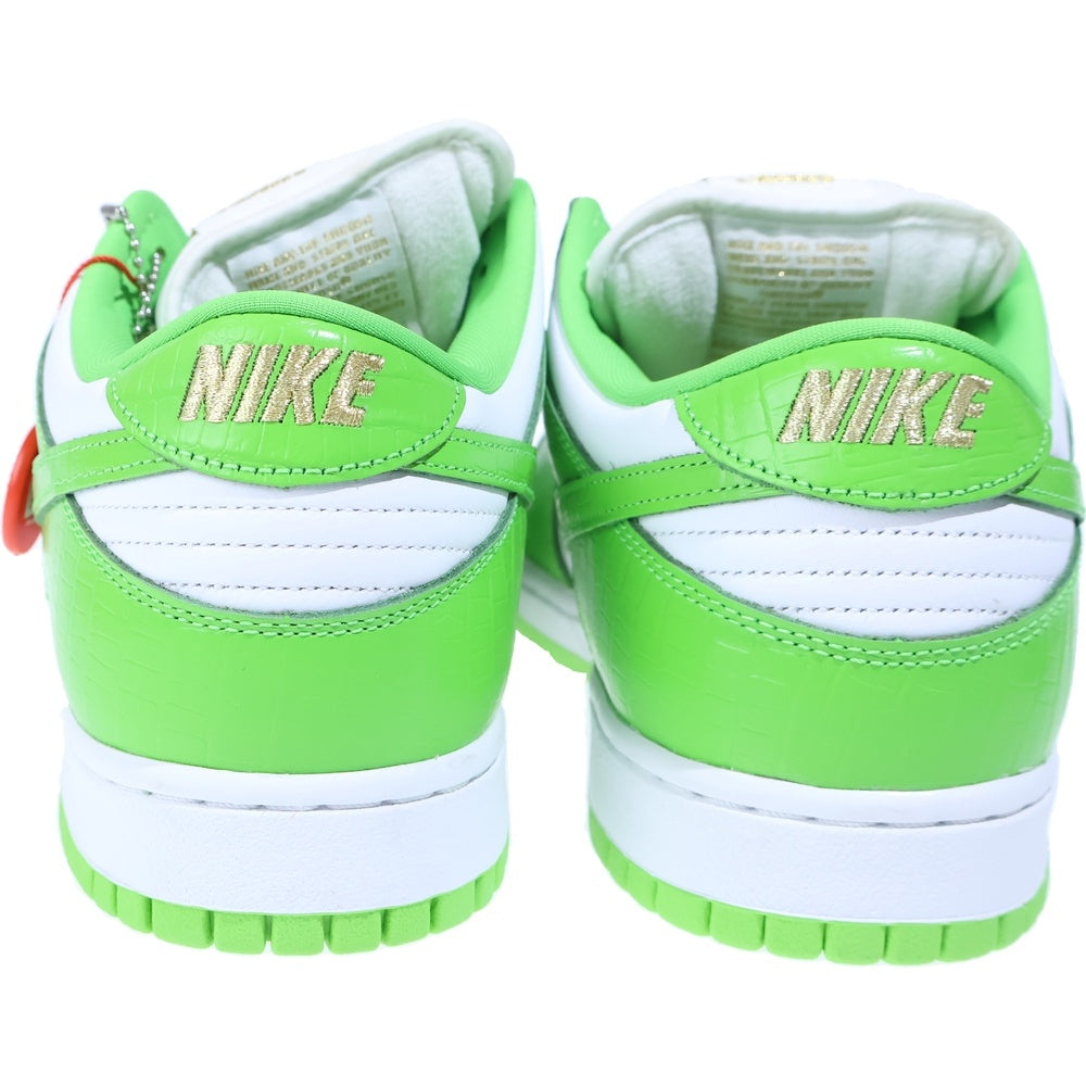NIKE SB(ナイキエスビー) ×SUPREME DUNK LOW OG QS GOLD STARS シュプリーム ダンク ゴールドスターズ ローカットスニーカー ホワイト/グリーン US12/30cm DH3228-101