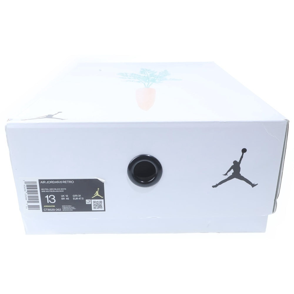 NIKE(ナイキ) AIR JORDAN 6 RETRO HARE エアジョーダン ハイカットスニーカー ホワイト US13/31cm CT8529-062