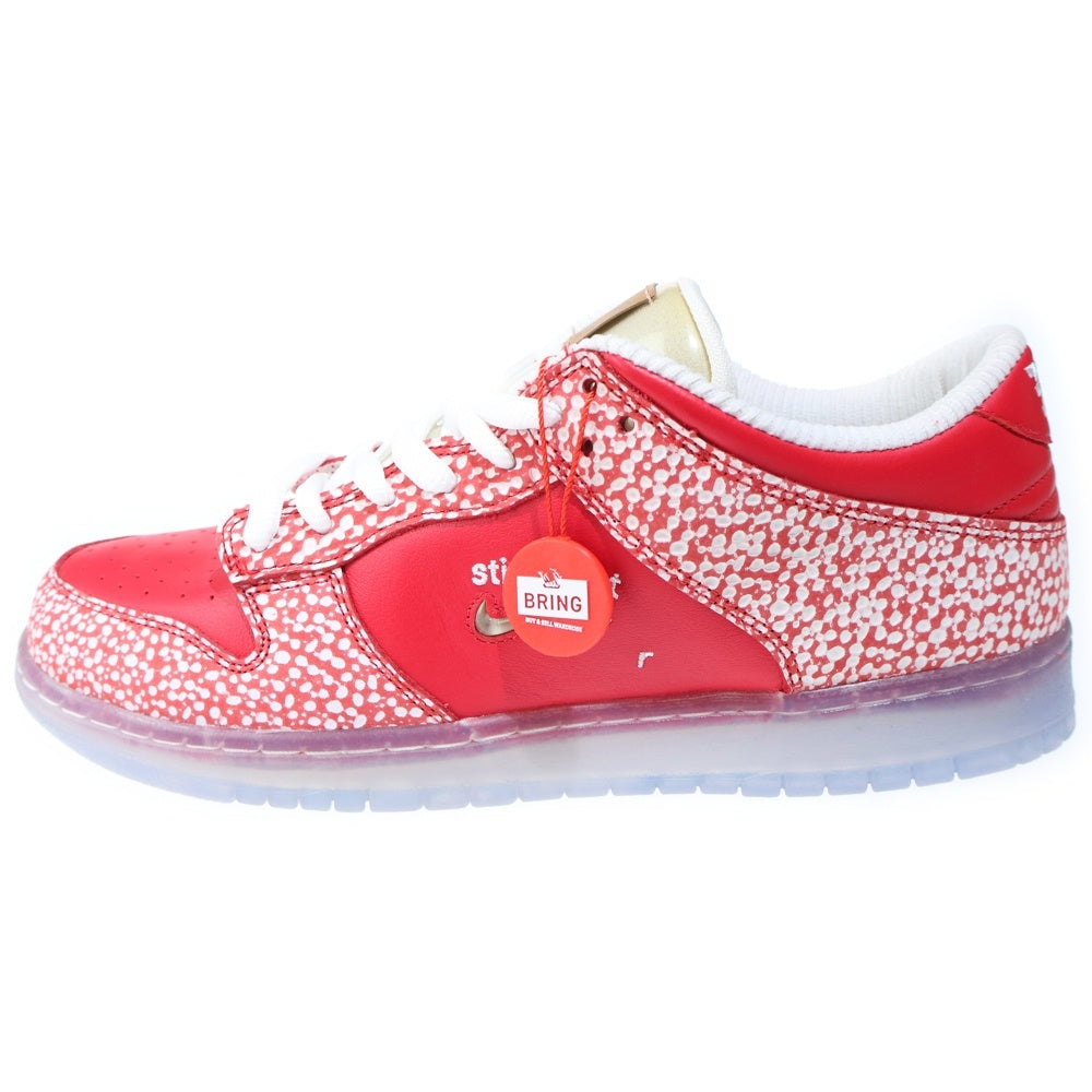 NIKE SB(ナイキエスビー) ×Stingwater Dunk Low Magic Mushroom スティングウォーター ダンクロー スニーカー レッド DH7650-600