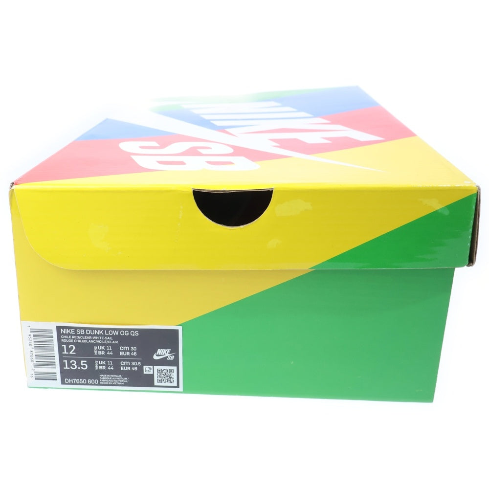 NIKE SB(ナイキエスビー) ×Stingwater Dunk Low Magic Mushroom スティングウォーター ダンクロー スニーカー レッド DH7650-600