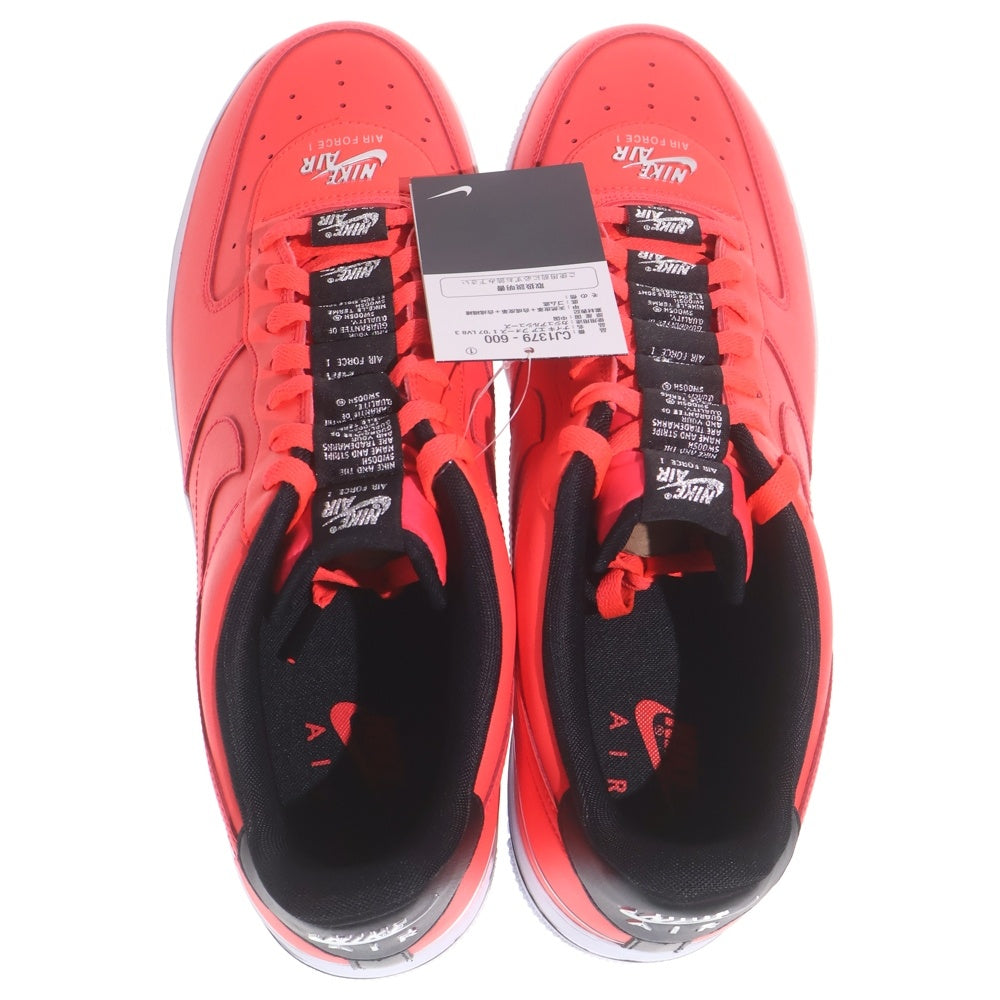 NIKE(ナイキ) AIR FORCE 1 LOW 07 LASER CRIMSON エアフォース1 レーサー クリムゾン ローカットスニーカー ピンク US13/31cm CJ1379-600