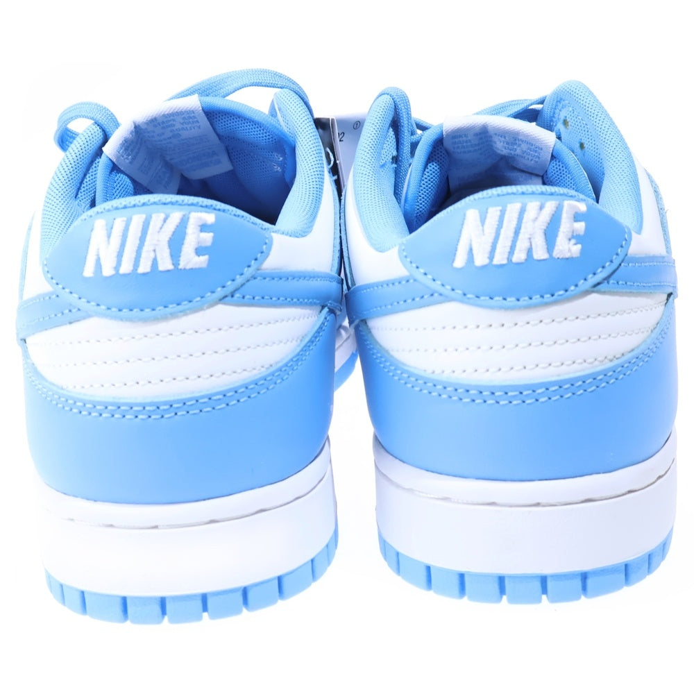 NIKE(ナイキ) DUNK LOW RETRO UNC UNIVERSITY BLUE ダンク レトロ ノースカロライナ ローカットスニーカー ホワイト/ブルー US12/30cm DD1391-102