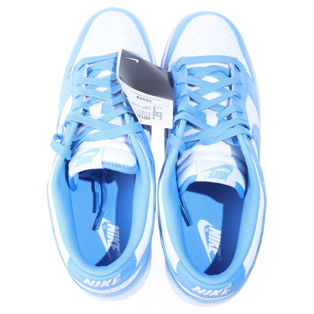 NIKE(ナイキ) DUNK LOW RETRO UNC UNIVERSITY BLUE ダンク レトロ ノースカロライナ ローカットスニーカー ホワイト/ブルー US12/30cm DD1391-102