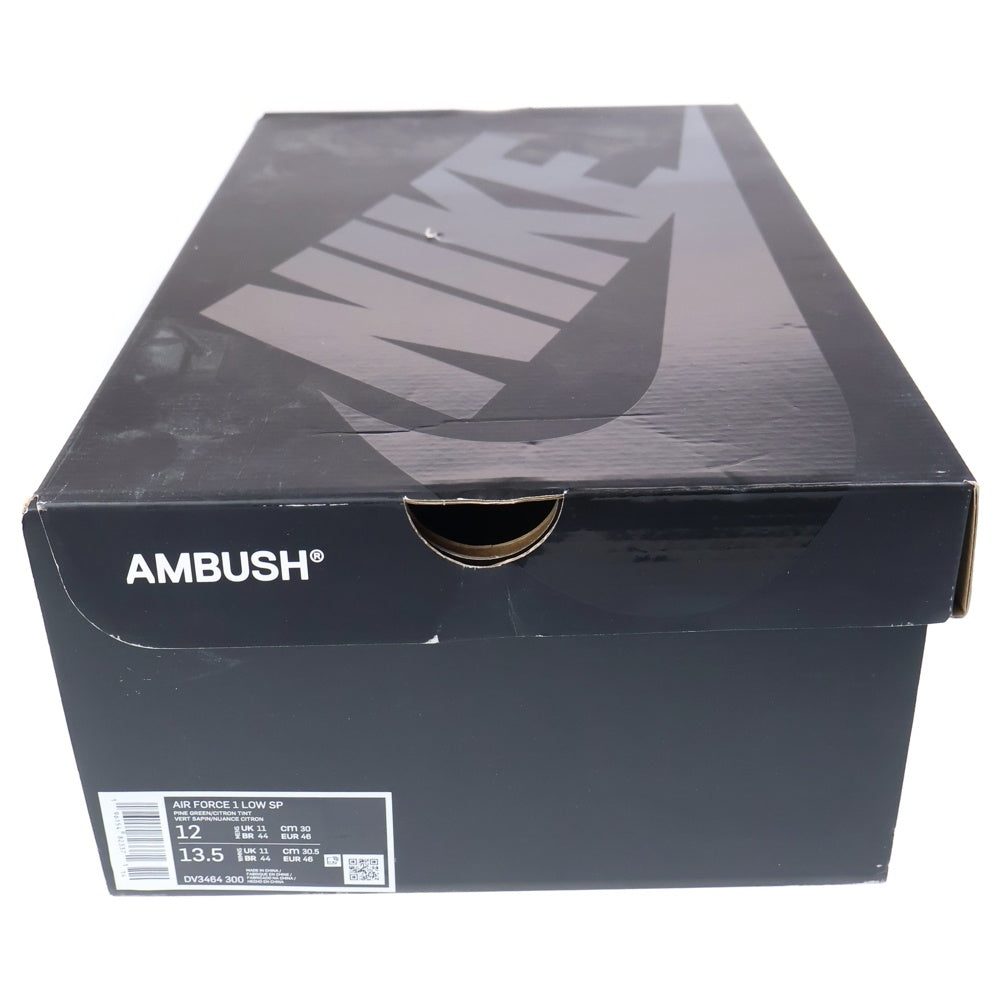 NIKE(ナイキ) ×AMBUSH AIR FORCE1 LOW SP アンブッシュ エアフォース1 ローカットスニーカー グリーン US12/30cm DV3464-300