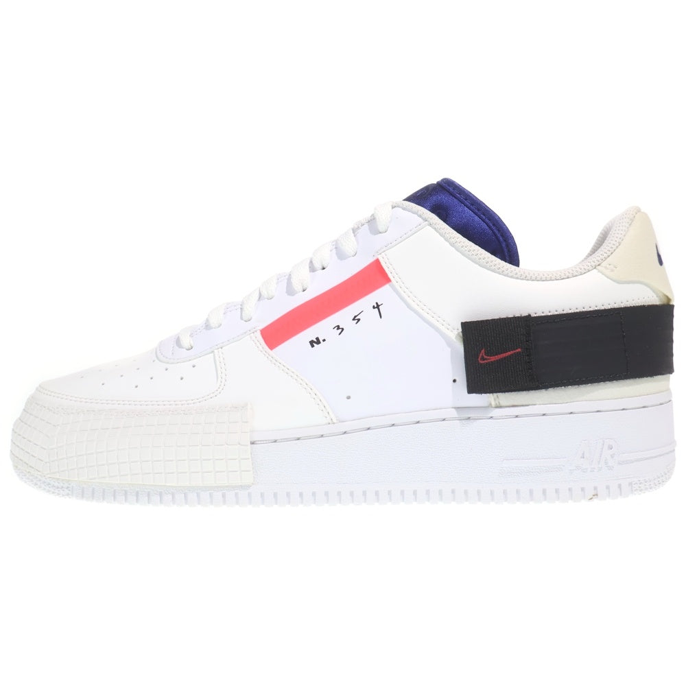 NIKE(ナイキ) AIR FORCE 1-TYPE エアフォース1 タイプ ローカットスニーカー ホワイト US12/30cm CI0054-100