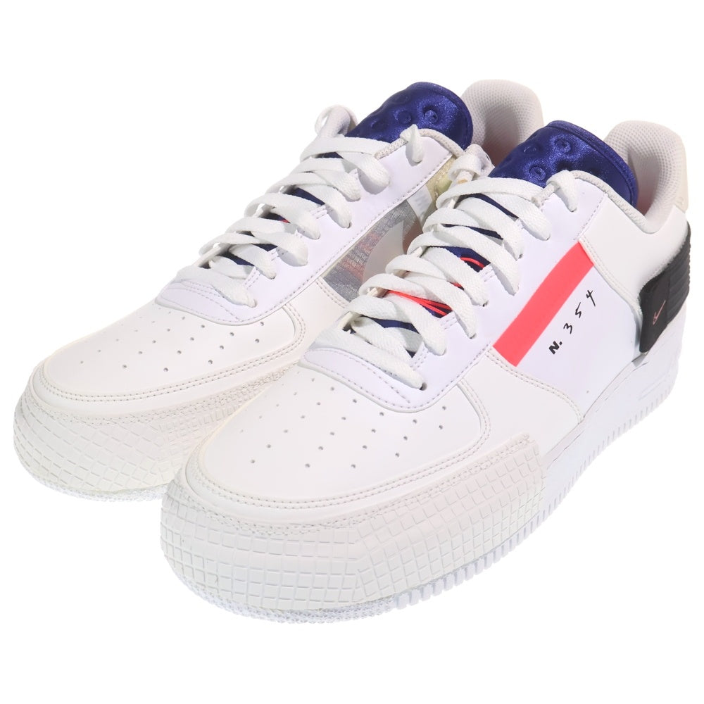 NIKE(ナイキ) AIR FORCE 1-TYPE エアフォース1 タイプ ローカットスニーカー ホワイト US12/30cm CI0054-100