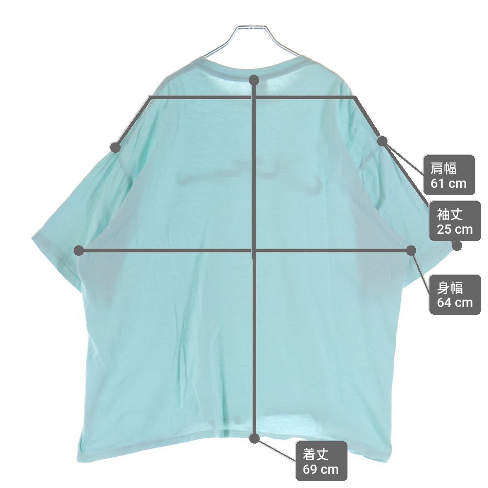 SUPREME(シュプリーム) 23SS Arabic Logo Tee アラビックロゴプリント クルーネック 半袖Tシャツ カットソー ライトブルー
