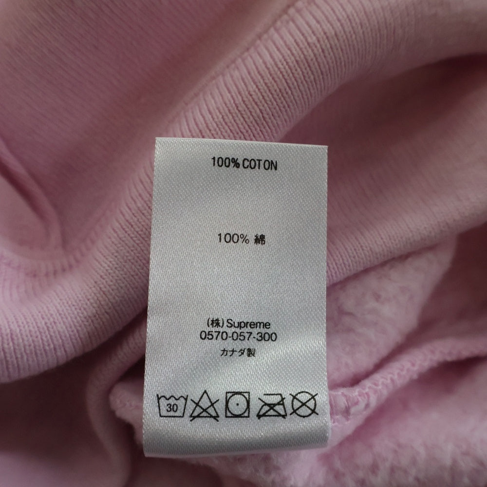 SUPREME(シュプリーム) 24AW Small Box Zip Up Hooded Sweatshirt スモールボックス ジップアップ スウェットパーカー ライトピンク