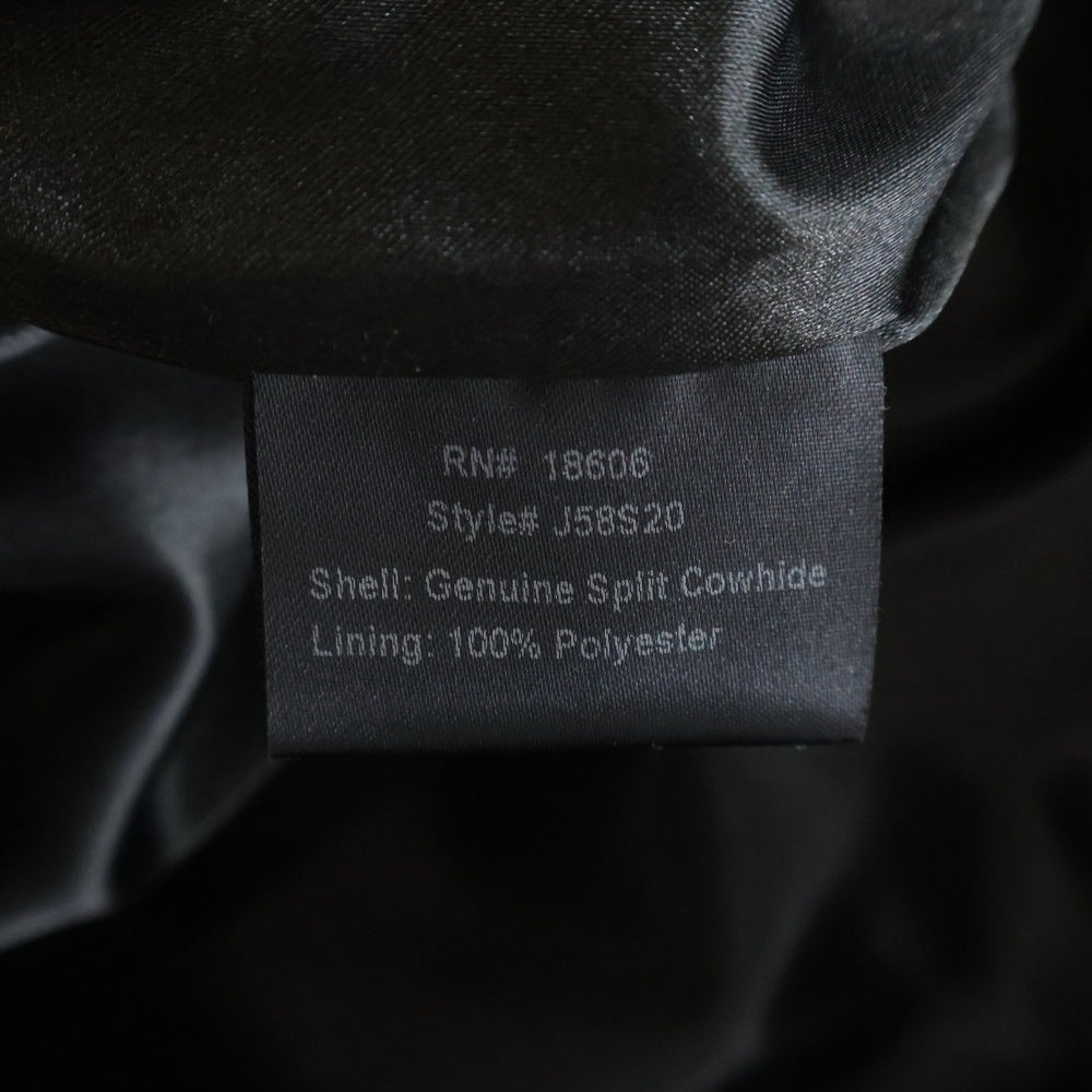 SUPREME(シュプリーム) 20SS ×Schott Fringe Suede Coat ショット フリンジ スウェードレザー コート ブラック