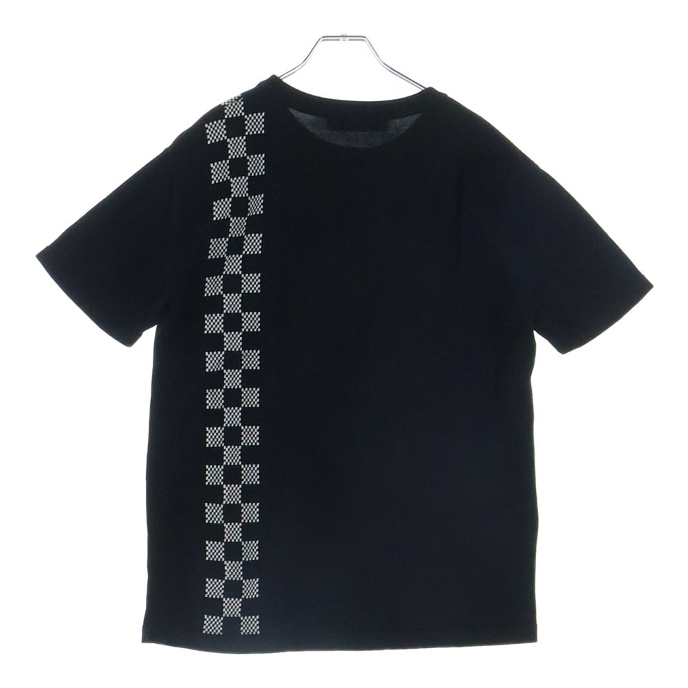 LOUIS VUITTON(ルイヴィトン) ダミエストライプ ジャカード半袖Tシャツ カットソー ブラック RM211 ZLW HKN86W