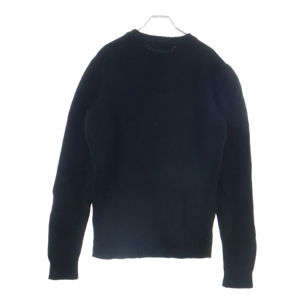 FENDI(フェンディ) フロントロゴ クルーネックニット セーター ブラック FZZ387 A3M3