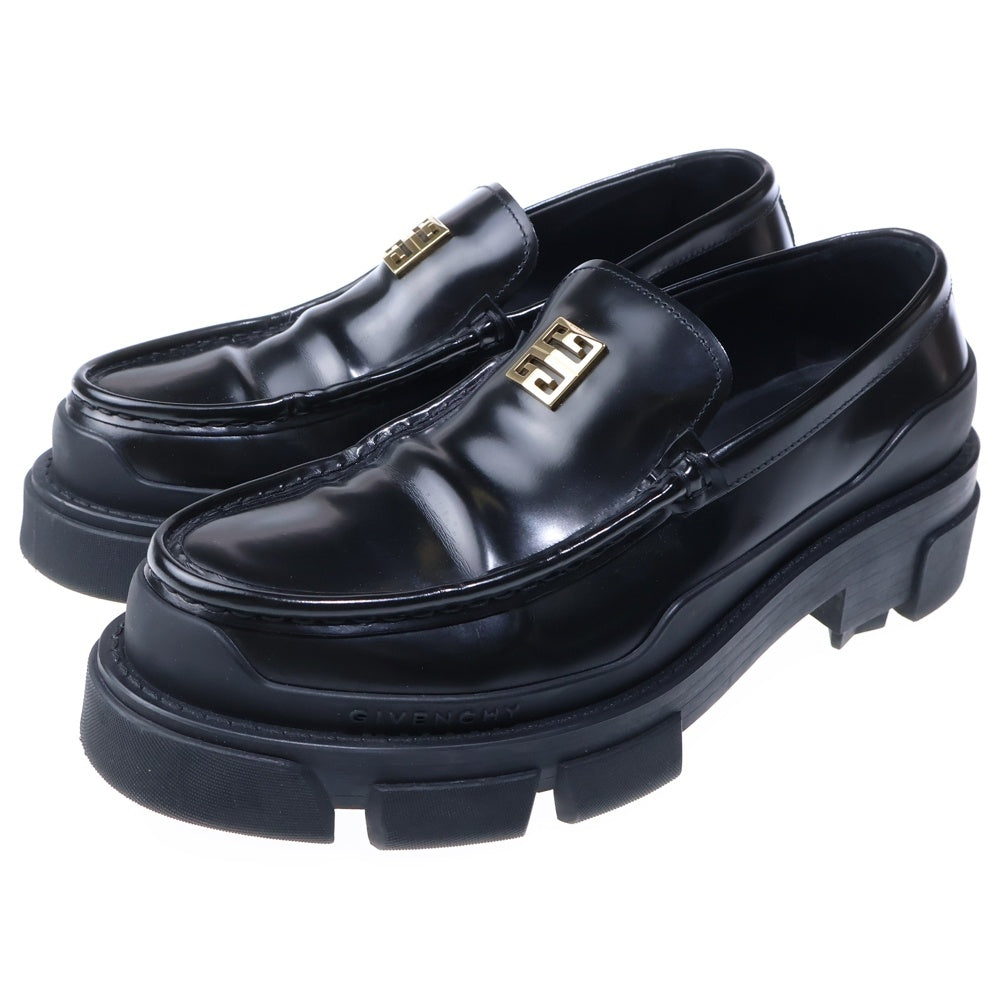 GIVENCHY(ジバンシィ) TERRA LOAFERS テラ レザー ローファー ブラック レディース