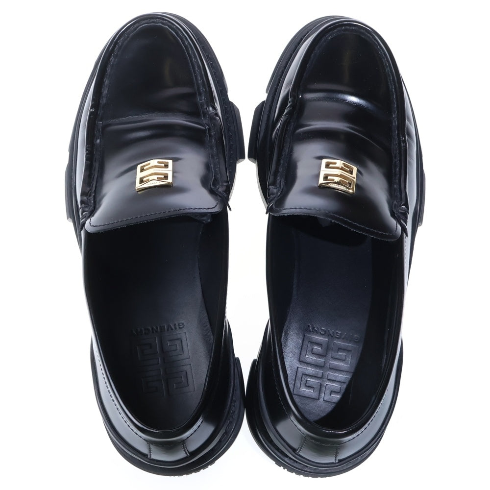 GIVENCHY(ジバンシィ) TERRA LOAFERS テラ レザー ローファー ブラック レディース