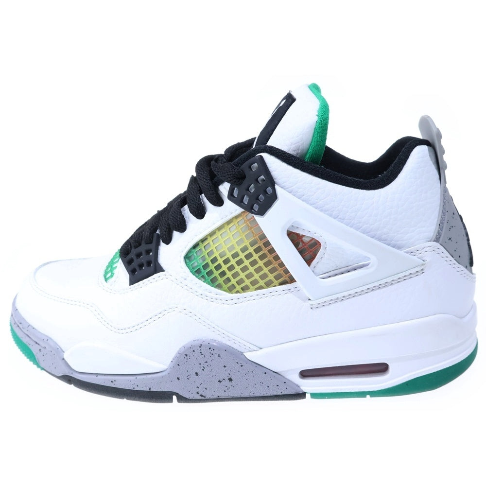 NIKE(ナイキ) WMNS AIR JORDAN 4 RETRO ウィメンズ エアジョーダン 4 レトロ ハイカットスニーカー ホワイト US7.5/24.5cm AQ9129-100 レディース