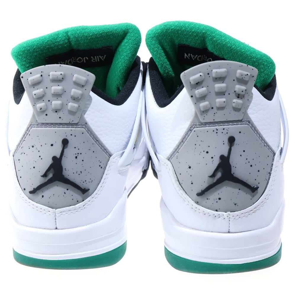 NIKE(ナイキ) WMNS AIR JORDAN 4 RETRO ウィメンズ エアジョーダン 4 レトロ ハイカットスニーカー ホワイト US7.5/24.5cm AQ9129-100 レディース