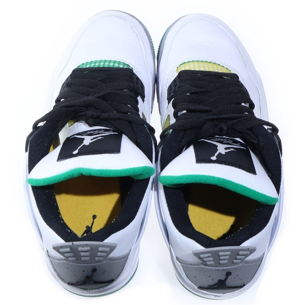 NIKE(ナイキ) WMNS AIR JORDAN 4 RETRO ウィメンズ エアジョーダン 4 レトロ ハイカットスニーカー ホワイト US7.5/24.5cm AQ9129-100 レディース
