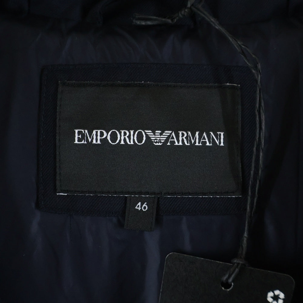 EMPORIO ARMANI(エンポリオアルマーニ) トラベルエッセンシャル 中綿入り ナイロンジャケット ブラック EM005100AF10458