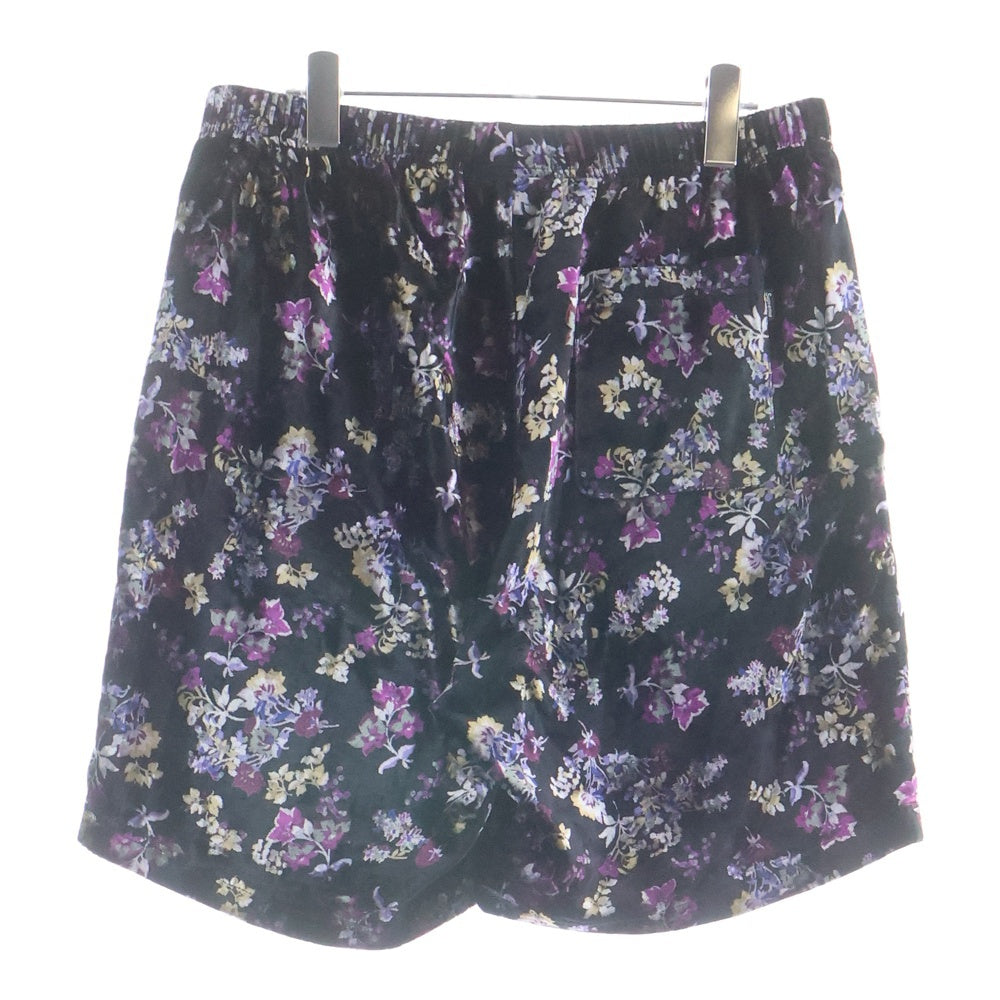 SUPREME(シュプリーム) 19AW Floral Velour Short フローラル ベロアショーツ ハーフパンツ マルチ
