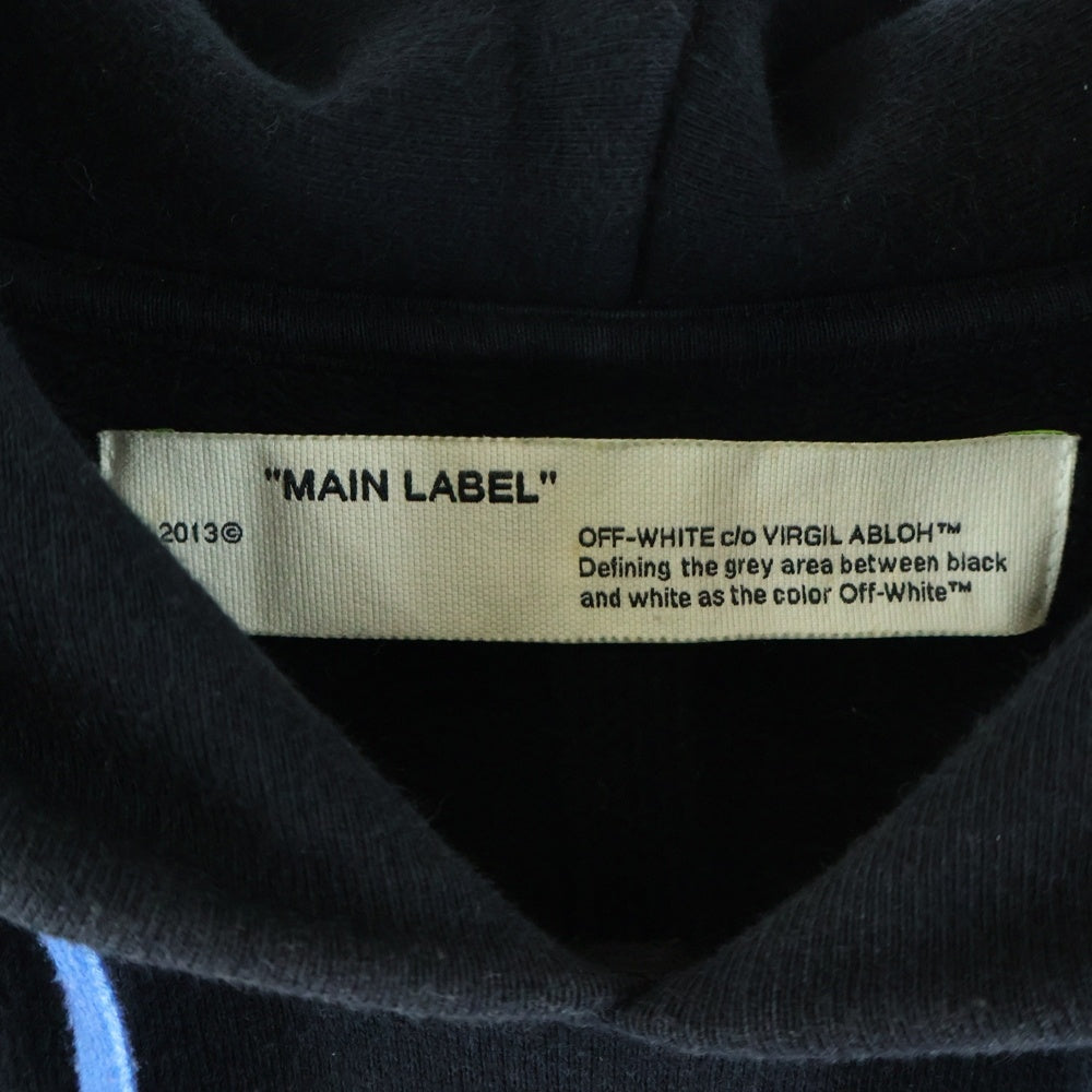 OFF-WHITE MAIN LABEL スウェット 黒 2013 【公式通販】