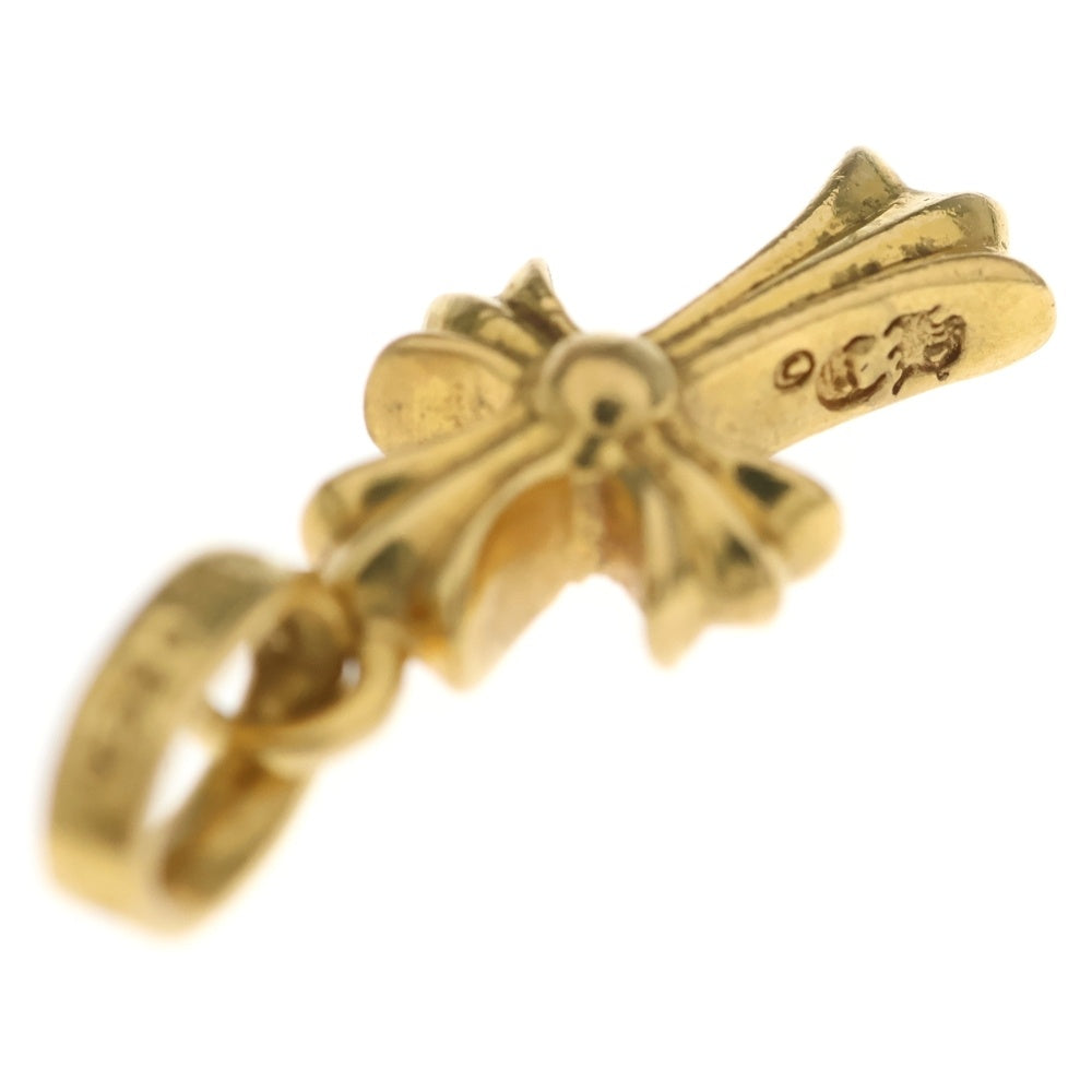 CHROME HEARTS(クロムハーツ) 22K CRS BBYFAT P/DIA ベイビーファットクロス PAVEダイヤ ペンダントトップ ゴールド BCA035