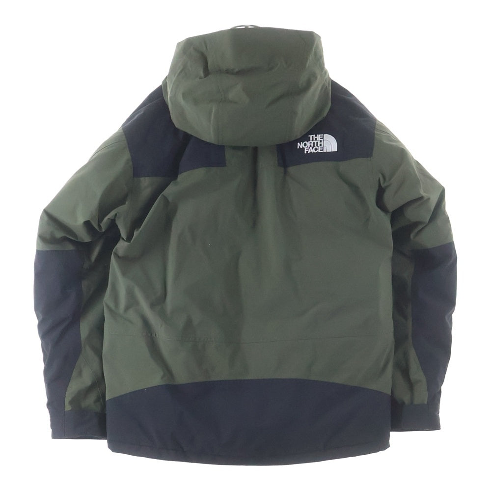 THE NORTH FACE(ザノースフェイス) 22AW GORE-TEX MOUNTAIN DOWN JACKET ゴアテックス マウンテン ジップアップ ダウンジャケット カーキ/ブラック ND92237