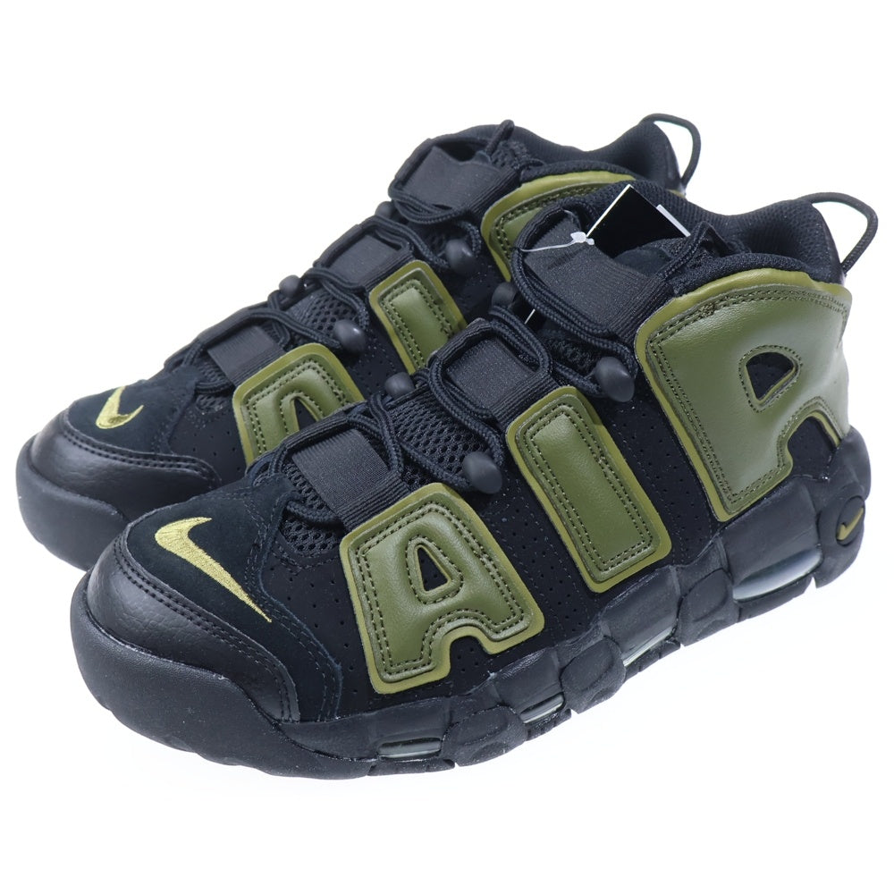 NIKE(ナイキ) AIR MORE UPTEMPO 96 ROUGH GREEN エアモアアップテンポ ラフグリーン ハイカットスニーカーシューズ カーキ/ブラック US7/25cm DH8011-001