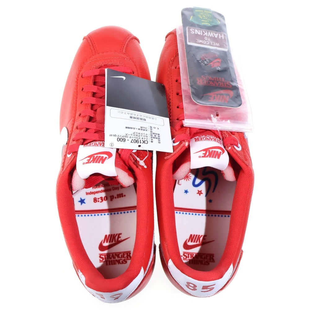 NIKE(ナイキ) ×STRANGER THINGS OG PACK CORTEZ ストレンジャーシングス コルテッツ ローカット スニーカー レッド US8/26cm CK1907-600