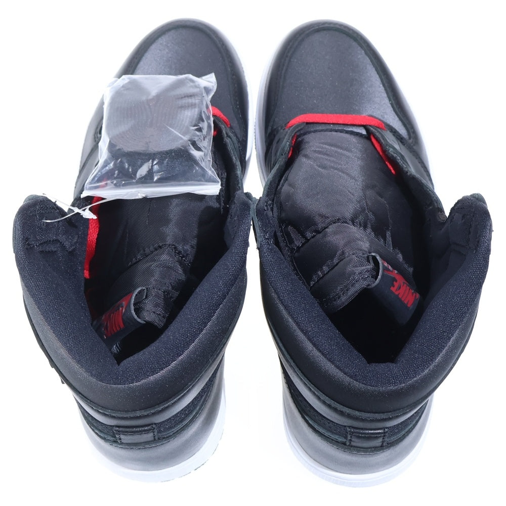 NIKE(ナイキ) AIR JORDAN 1 RETRO HIGH OG BLACK GYM RED エアジョーダン1 レトロ ハイカットスニーカー ブラック US7.5/25.5cm 555088-060
