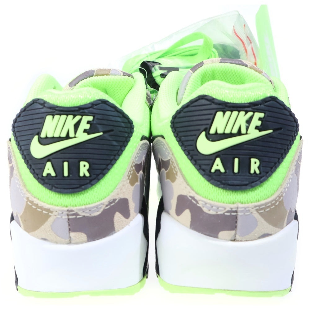 NIKE(ナイキ) AIR MAX 90 GREEN CAMO エアマックス グリーンカモ ローカットスニーカー ブラウン/グリーン US7/25cm CW4039-300
