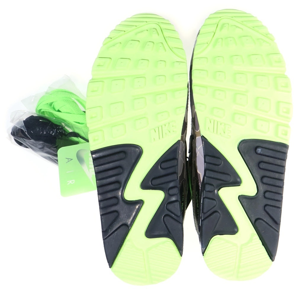 NIKE(ナイキ) AIR MAX 90 GREEN CAMO エアマックス グリーンカモ ローカットスニーカー ブラウン/グリーン US7/25cm CW4039-300
