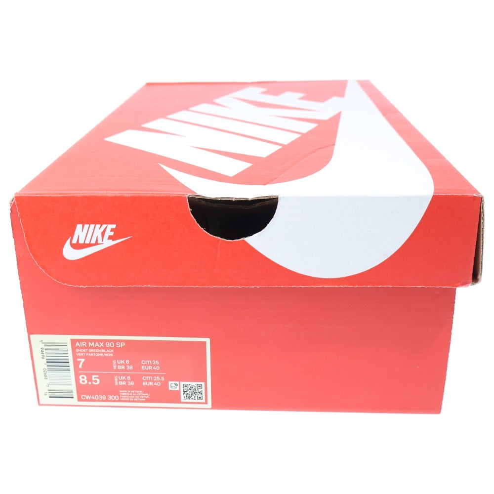 NIKE(ナイキ) AIR MAX 90 GREEN CAMO エアマックス グリーンカモ ローカットスニーカー ブラウン/グリーン US7/25cm CW4039-300