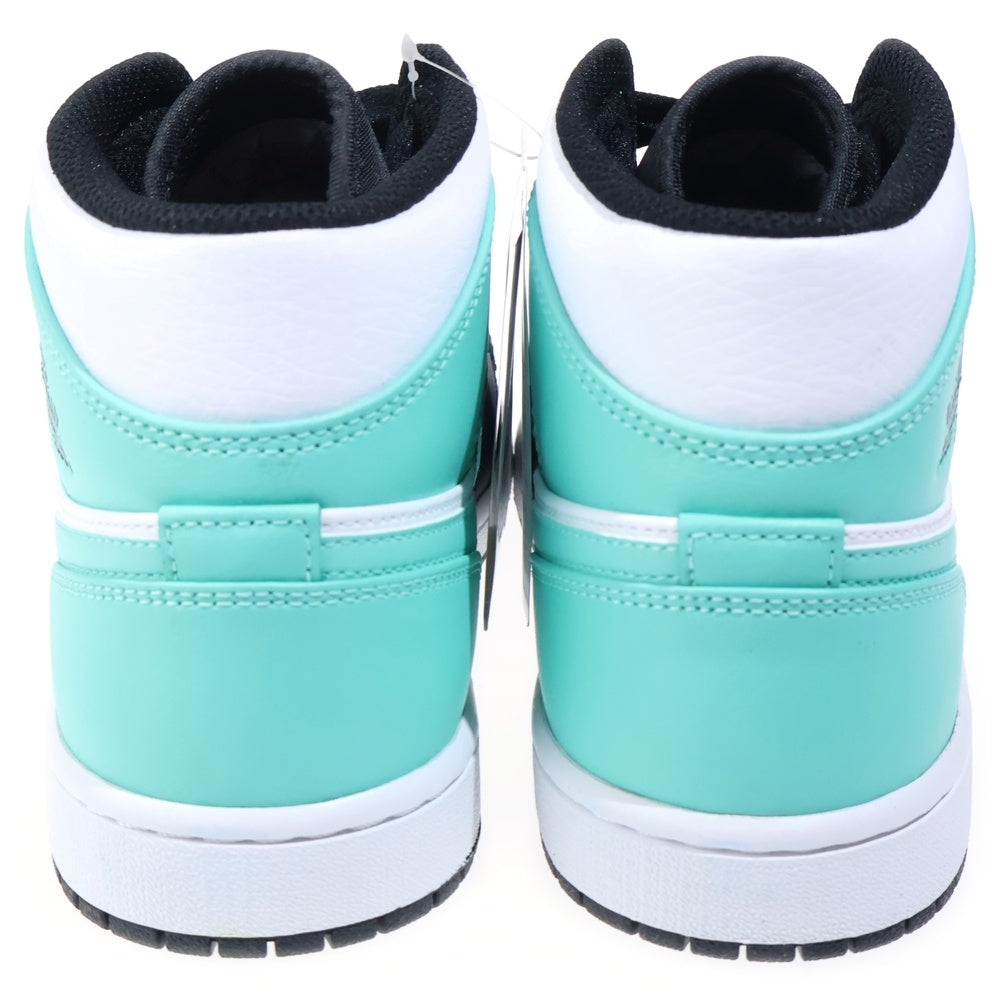 NIKE(ナイキ) AIR JORDAN1 MID TROPICAL TWIST エアジョーダン1 ミッド トロピカルツイスト ミッドカットスニーカー ホワイト/ブルー US8/26cm 554724-132