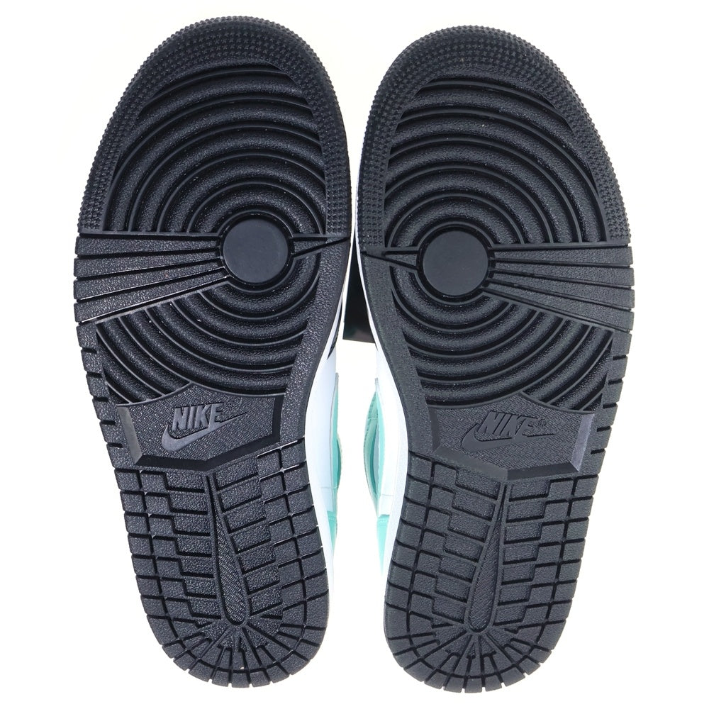 NIKE(ナイキ) AIR JORDAN1 MID TROPICAL TWIST エアジョーダン1 ミッド トロピカルツイスト ミッドカットスニーカー ホワイト/ブルー US8/26cm 554724-132