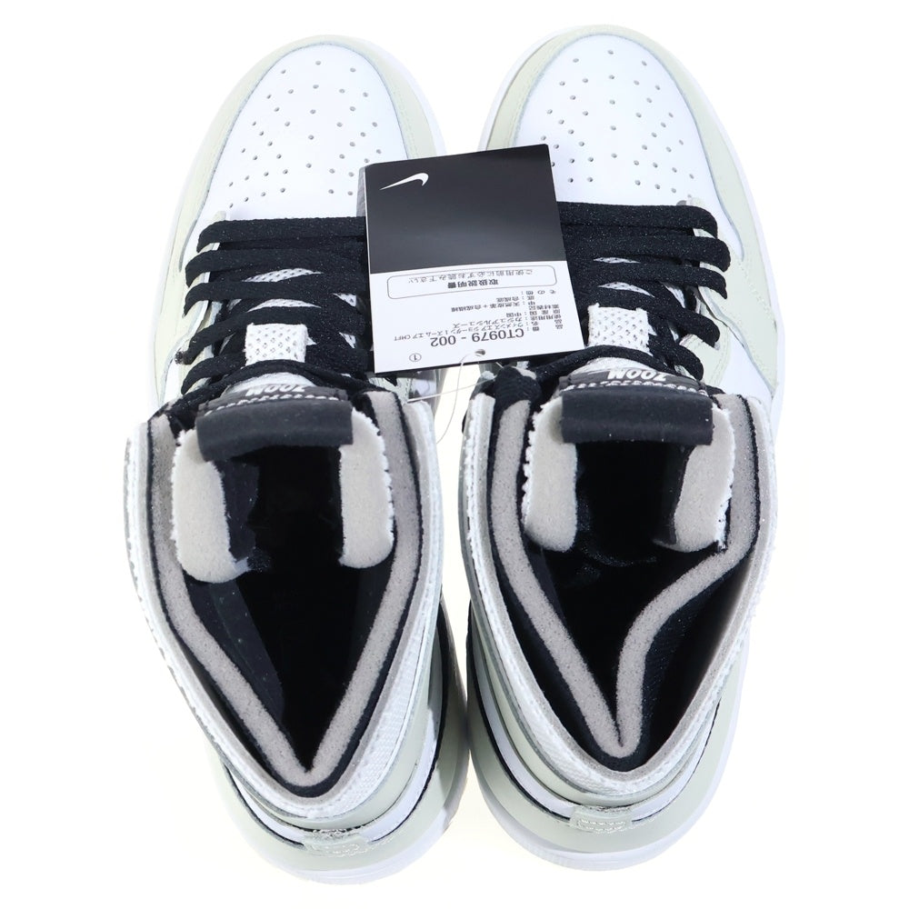 NIKE(ナイキ) W AIR JORDAN 1 ZOOM AIR CMFT ウィメンズ エアジョーダン 1 ズームエア コンフォート ハイカットスニーカー グレー US8/25cm CT0979-002