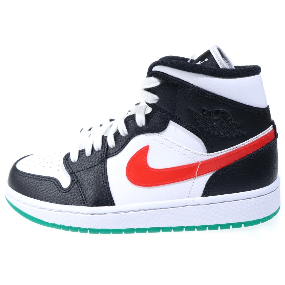 NIKE(ナイキ) WMNS AIR JORDAN 1 MID ウィメンズ エアジョーダン 1 ミッド ミドルカットスニーカー マルチ US8/25cm BQ6472-063 レディース