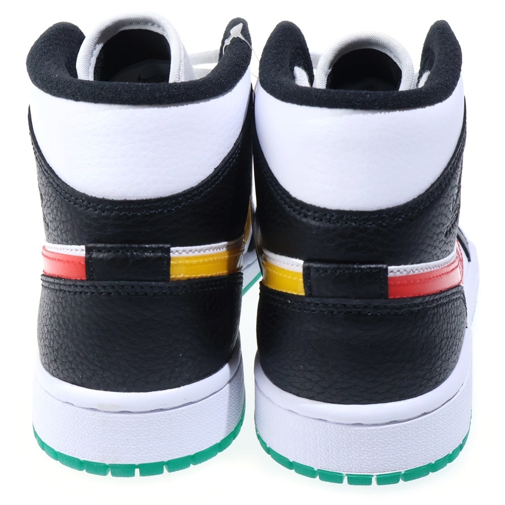 NIKE(ナイキ) WMNS AIR JORDAN 1 MID ウィメンズ エアジョーダン 1 ミッド ミドルカットスニーカー マルチ US8/25cm BQ6472-063 レディース