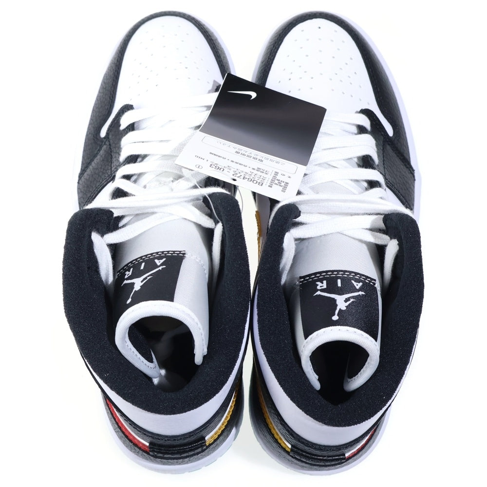 NIKE(ナイキ) WMNS AIR JORDAN 1 MID ウィメンズ エアジョーダン 1 ミッド ミドルカットスニーカー マルチ US8/25cm BQ6472-063 レディース
