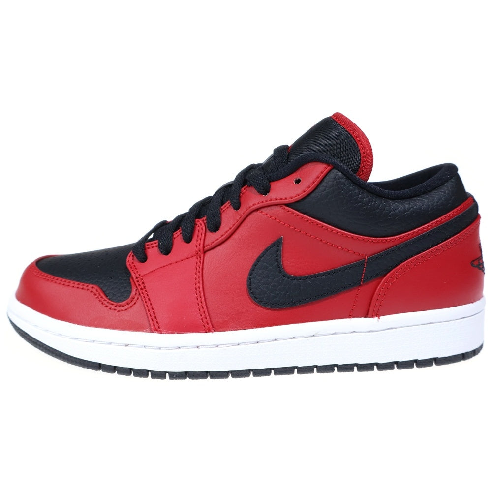 NIKE(ナイキ) AIR JORDAN1 LOW GYM RED エアジョーダン ローカットスニーカー シューズ ブラック/レッド US7/25cm 553558-605 レディース