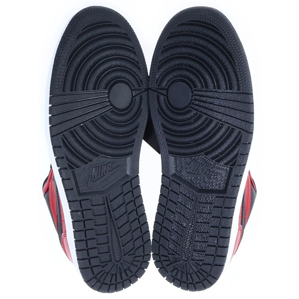NIKE(ナイキ) AIR JORDAN1 LOW GYM RED エアジョーダン ローカットスニーカー シューズ ブラック/レッド US7/25cm 553558-605 レディース