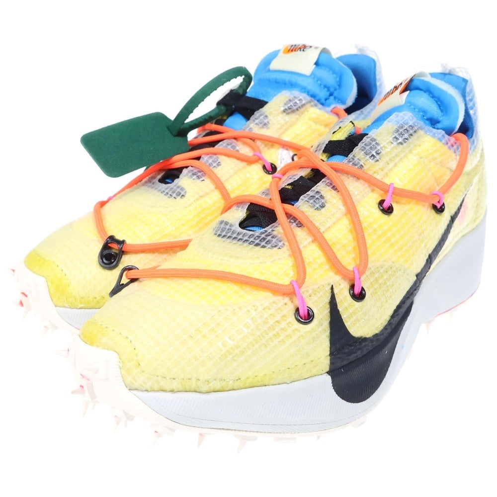 NIKE(ナイキ) ×OFF-WHITE WMNS VAPOR STREET/OW オフホワイト ウィメンズ ヴェイパー ストリート ローカットスニーカー イエロー US8/25cm CD8178-700 レディース