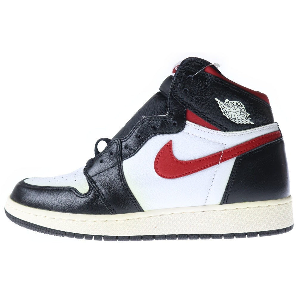 NIKE(ナイキ) AIR JORDAN 1 RETRO HI OG GS Gym Red エアジョーダン 1 レトロハイ ジムレッド ハイカットスニーカー レッド/ブラック US7Y/25cm 575441-061