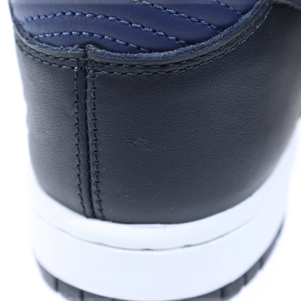 NIKE(ナイキ) ×FRAGMENT DUNK HIGH TOKYO フラグメント ダンク 東京 ハイカットスニーカー ネイビー US7.5/25.5cm DJ0383-400