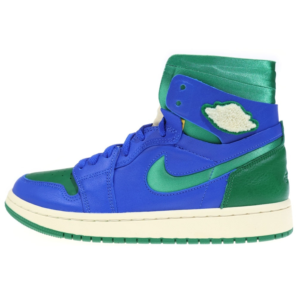 NIKE(ナイキ) ×Aleali May WMNS AIR JORDAN 1 ZOOM アレイリ メイ ウィメンズ エア ジョーダン ズーム ハイカットスニーカー グリーン US7.5/24.5cm DJ1199-400