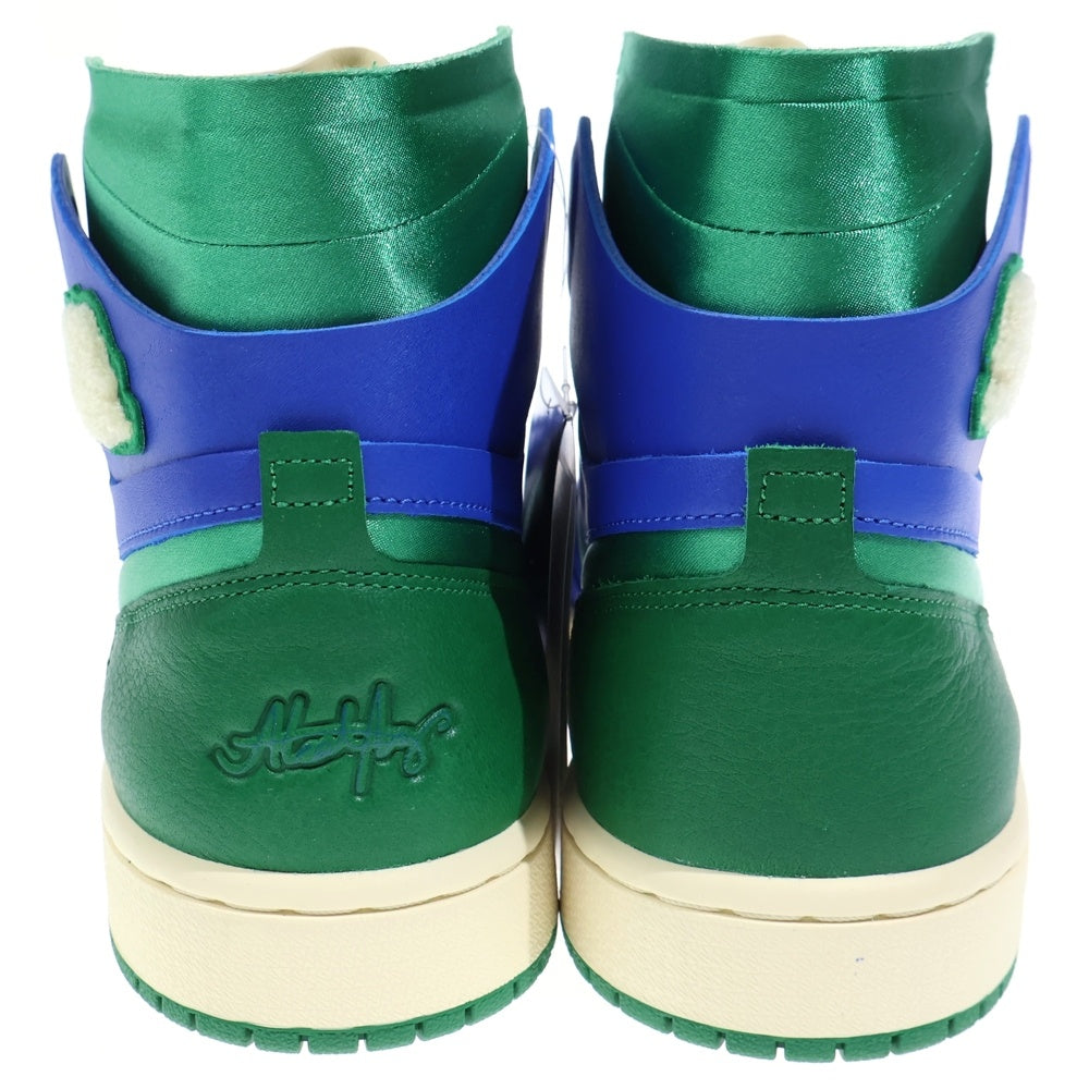 NIKE(ナイキ) ×Aleali May WMNS AIR JORDAN 1 ZOOM アレイリ メイ ウィメンズ エア ジョーダン ズーム ハイカットスニーカー グリーン US7.5/24.5cm DJ1199-400